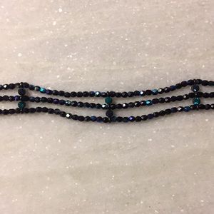 📟Black Beaded Choker